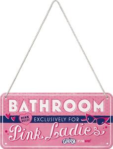 Nostalgic Art Plechová Cedule Pink Ladies Bathroom