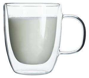 KONDELA Termo sklenice, set 2 ks, šálek na čaj, 350 ml, HOTCOLD TYP 12