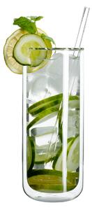 KONDELA Termo sklenice, set 2 ks, na drink, 500 ml, HOTCOLD TYP 14