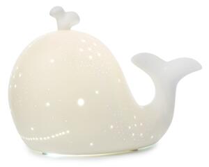 ONLI - Stolní lampa PORCELLANA 1xE14/6W/230V 16,2 cm velryba