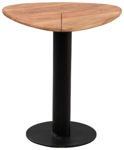 KONFERENČNÍ STOLEK, černá, barvy akácie, dřevo, kov, 48/48/42 cm Boxxx, Online Only