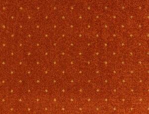 ITC Metrážový koberec Akzento new 65 BARVA: Oranžová, ŠÍŘKA: 4 m
