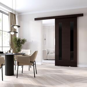 Posuvné dveře BARRET 8 - 96 cm, wenge