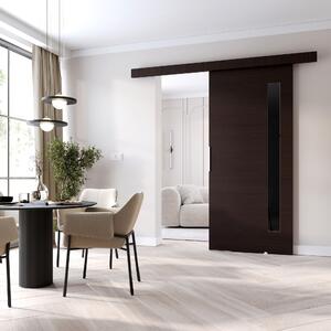 Interiérové dveře na stěnu BARRET 7 - 96 cm, wenge