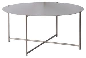 KONFERENČNÍ STOLEK, šedohnědá, kov, 83/83/40 cm Xora, Online Only