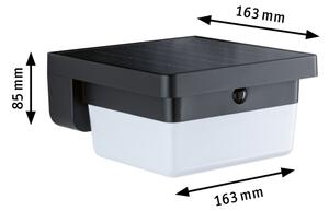 Paulmann 95748 - LED/2,3W IP44 Solární nás svítidlo se senz ISLEEN 3,7/230V