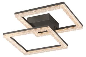 JUST LIGHT. 14732-18 - LED Stropní svítidlo GLITRA LED/17,5W/230V černá