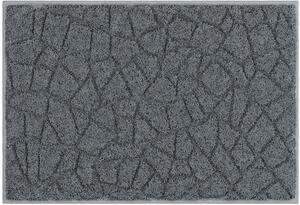 LineaDue TERAZZO - Koupelnová předložka antracitová Rozměr: 40x50 cm