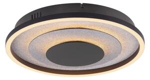 JUST LIGHT. 14409-21 - LED Stropní svítidlo GLITTY LED/22W/230V pr. 40 cm černá