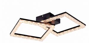 JUST LIGHT. 14732-18 - LED Stropní svítidlo GLITRA LED/17,5W/230V černá