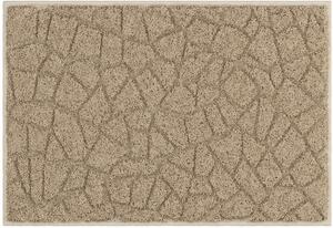 LineaDue TERAZZO - Koupelnová předložka čoko-smetanová Rozměr: 50x60 cm