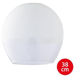 BRILAGI - LED Lustr na lanku RETRO GLASS 1xE27/60W/230V matný chrom/bílá
