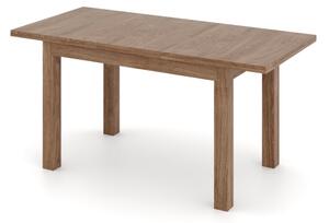 Rozkládací jídelní stůl DOO 120/160x75 cm světlý ořech
