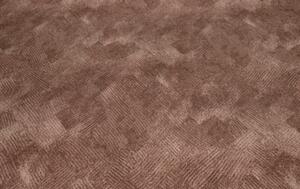 IDEAL Metrážový koberec NORMANDIE 990 BARVA: Hnědá, ŠÍŘKA: 5 m