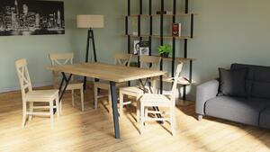 BRADOP Jídelní stůl System RUNE-05 (S40405) - lamino/kov