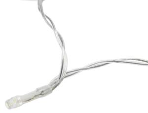 Aigostar - LED Stm venk ván řetěz se senz 100xLED/3xAA 12m teplá bílá + DO