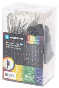 Aigostar - LED Venkovní vánoční řetěz 120xLED/8 funkcí 3,9x1,2m IP44 multicolor