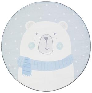 DĚTSKÝ KOBEREC, 100 cm modrá, bílá Ben'n'jen - Online Only koberce & rohožky, Online Only