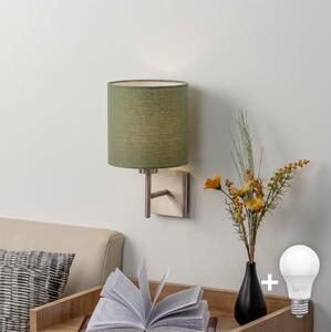 BRILAGI - LED Nástěnné svítidlo NUBILA 1xE27/60W/230V matný chrom/zelená