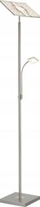 Briloner 1328-022 - LED Stm stojací lampa LED/21W/230V + LED/3,5W matný chrom