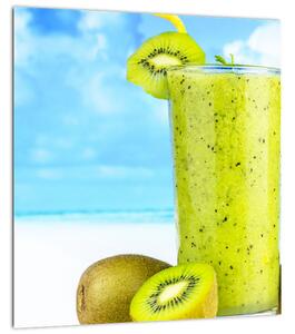 Obraz - kiwi smoothie (30x30 cm)
