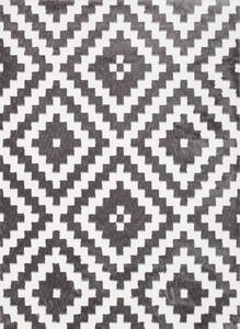 SINTELON Kusový koberec Creative 06/GWG BARVA: Černá, ROZMĚR: 120x170 cm