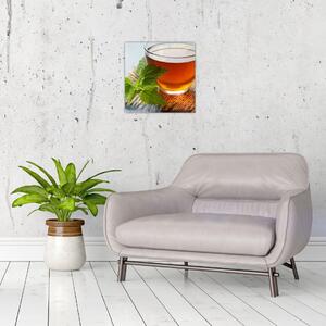 Obraz šálku s čajem (30x30 cm)