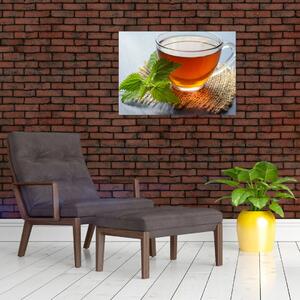 Obraz šálku s čajem (70x50 cm)