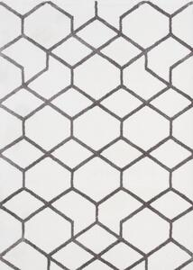 SINTELON Kusový koberec Creative 13/WGW BARVA: Bílá, ROZMĚR: 120x170 cm