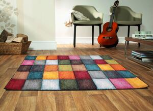 JUTEX Kusový koberec Jasper 22605 110 multi BARVA: Vícebarevný, ROZMĚR: 140x200 cm