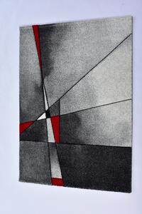 BALTA Kusový koberec Brilliance 21807-951 grey/red BARVA: Stříbrná, ROZMĚR: 120x170 cm