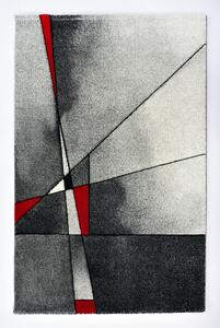 BALTA Kusový koberec Brilliance 21807-951 grey/red BARVA: Stříbrná, ROZMĚR: 120x170 cm