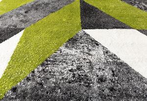 JUTEX Kusový koberec Calderon F2220 zelený BARVA: Zelená, ROZMĚR: 120x170 cm