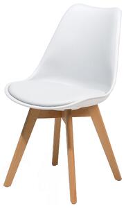 Sada dvou bílých jídelních židlí DAKOTA II