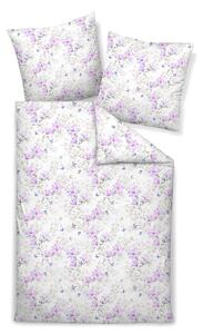 POVLEČENÍ, makosatén, fialová, růžová, bílá, šalvějově zelená, 155/220 cm Janine - Online Only povlečení, Online Only