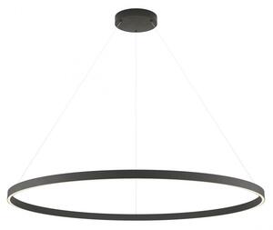 Redo Závěsné LED svítidlo Febe - kulaté, ø120cm Barva: Černá, Chromatičnost: 3000K