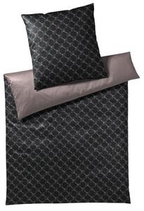 OBOUSTRANNÉ POVLEČENÍ, makosatén, černá, hnědá, 155/220 cm Joop! - Online Only povlečení, Online Only