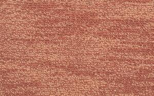 SPOLTEX Metrážový koberec LEON 21844 BARVA: Oranžová, ŠÍŘKA: 4 m
