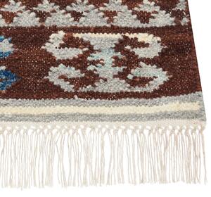 Vlněný kelimový koberec 160 x 230 cm vícebarevný AKNALICH