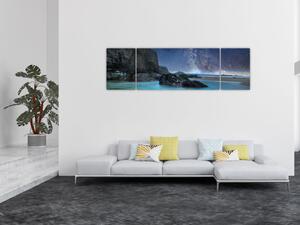Obraz pláže (170x50 cm)