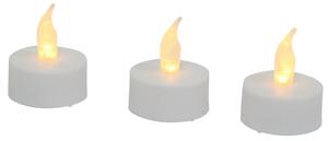Čajové svíčky LED bílé 3 ks (Cena za 1 ks balení (3 ks))