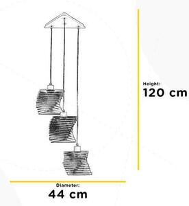ZÁVĚSNÉ SVÍTIDLO, 44/120 cm - Online Only svítidla, Online Only
