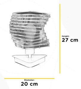 LAMPA NA NOČNÍ STOLEK, E27, 20/27 cm - Online Only svítidla, Online Only