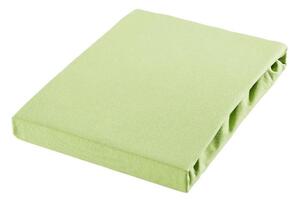 ELASTICKÉ PROSTĚRADLO, žerzej, zelená, 180-200/200-220 cm Novel - Prostěradla, Online Only