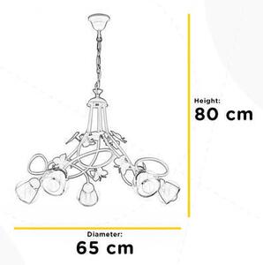 DĚTSKÉ ZÁVĚSNÉ SVÍTIDLO, 70/70/80 cm - Online Only svítidla, Online Only