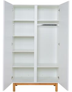 Bílá lakovaná skříň Quax Mood 196 x 110 cm