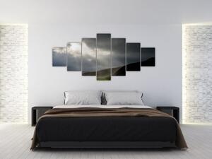 Obraz blížící se bouřky (210x100 cm)