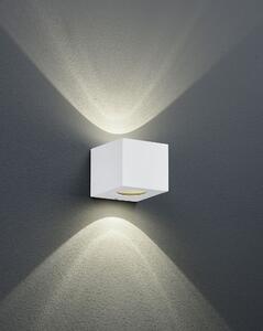 TRIO Reality R28222631 Cordoba exteriérové ​​nástěnné svítidlo LED 2x2W/200lm 3000K IP44 matná bílá