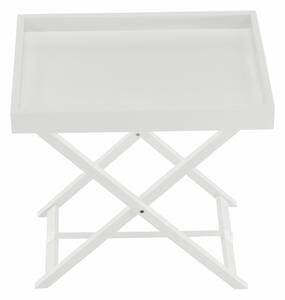 TEMPO Servírovací stolek, bílá, PATROL