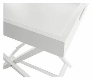 TEMPO Servírovací stolek, bílá, PATROL